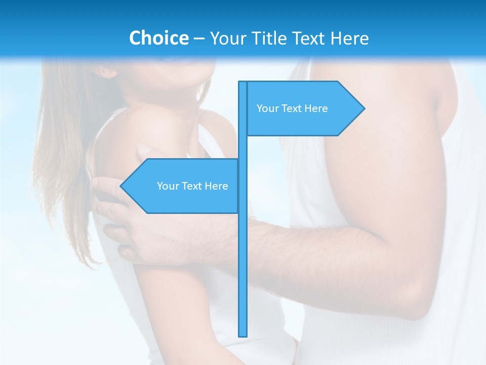 Man Background Youth PowerPoint Template