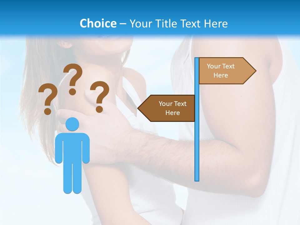 Man Background Youth PowerPoint Template