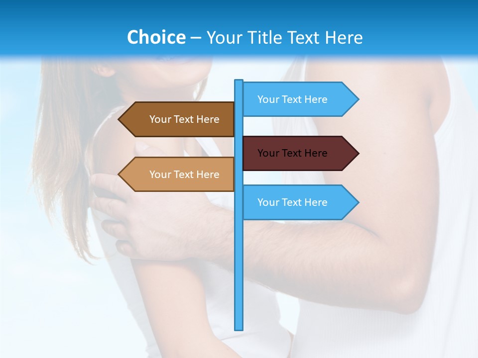 Man Background Youth PowerPoint Template