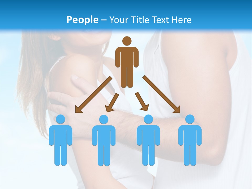 Man Background Youth PowerPoint Template