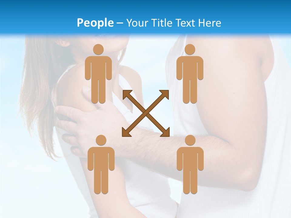 Man Background Youth PowerPoint Template