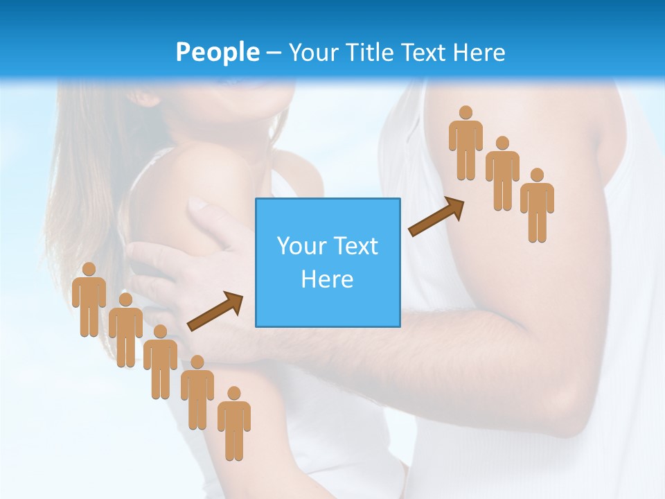 Man Background Youth PowerPoint Template