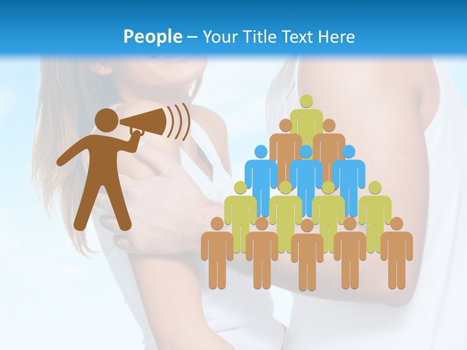 Man Background Youth PowerPoint Template