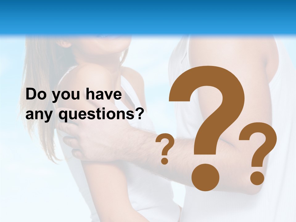 Man Background Youth PowerPoint Template