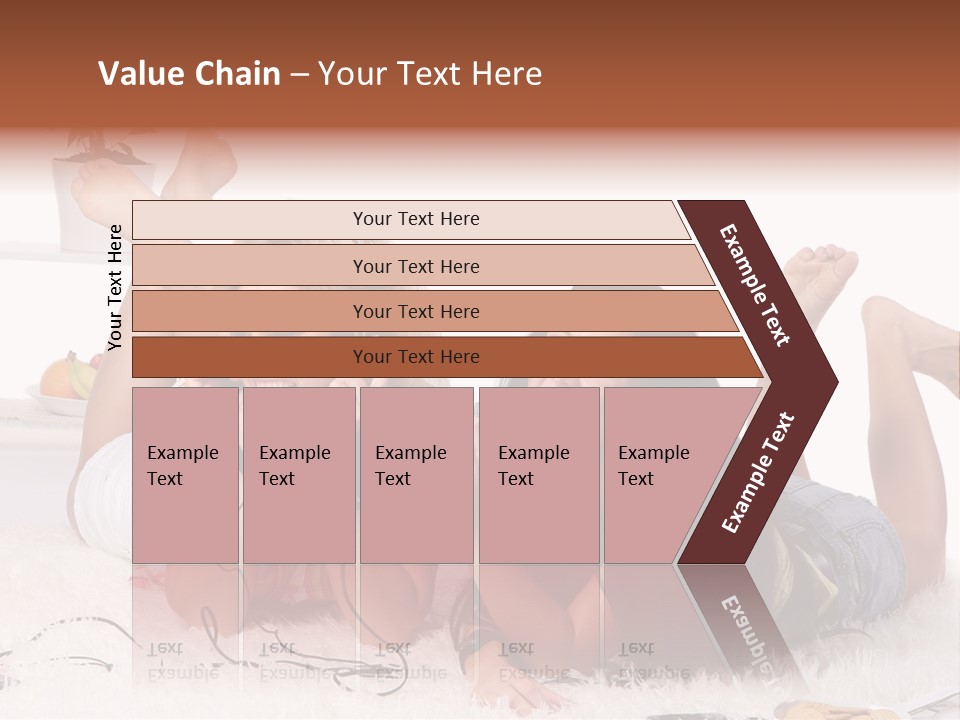 Talking Female Microphone PowerPoint Template