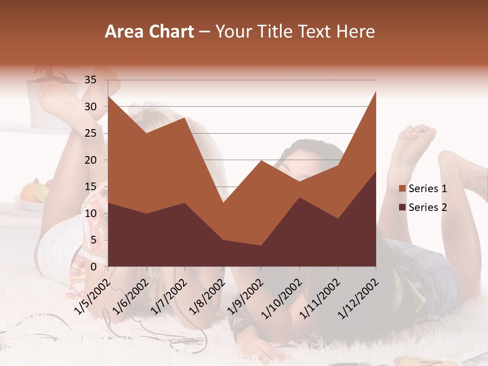 Talking Female Microphone PowerPoint Template