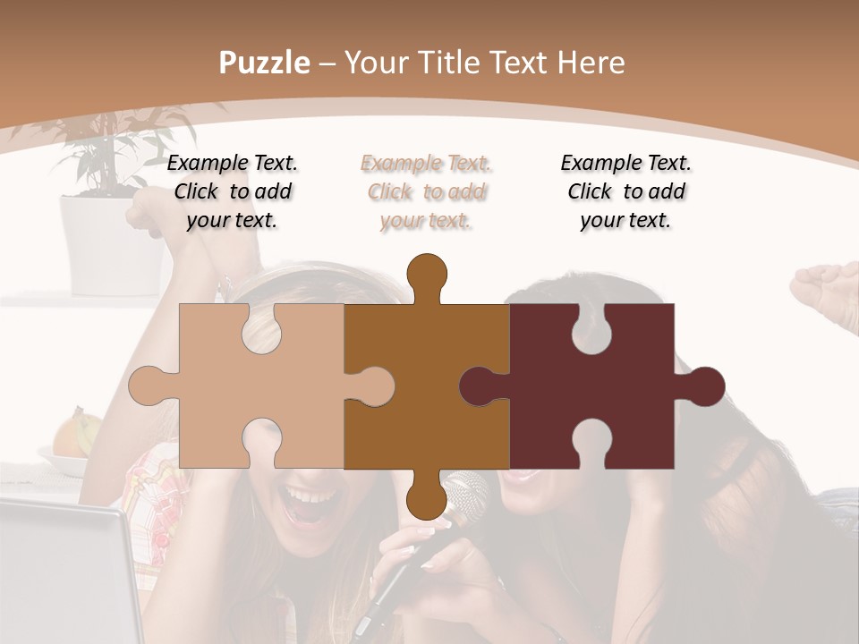 Portrait Candy Thirties PowerPoint Template