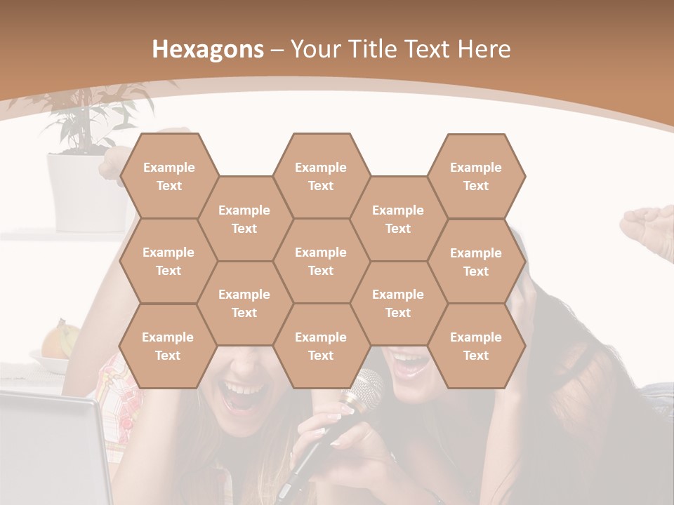 Portrait Candy Thirties PowerPoint Template