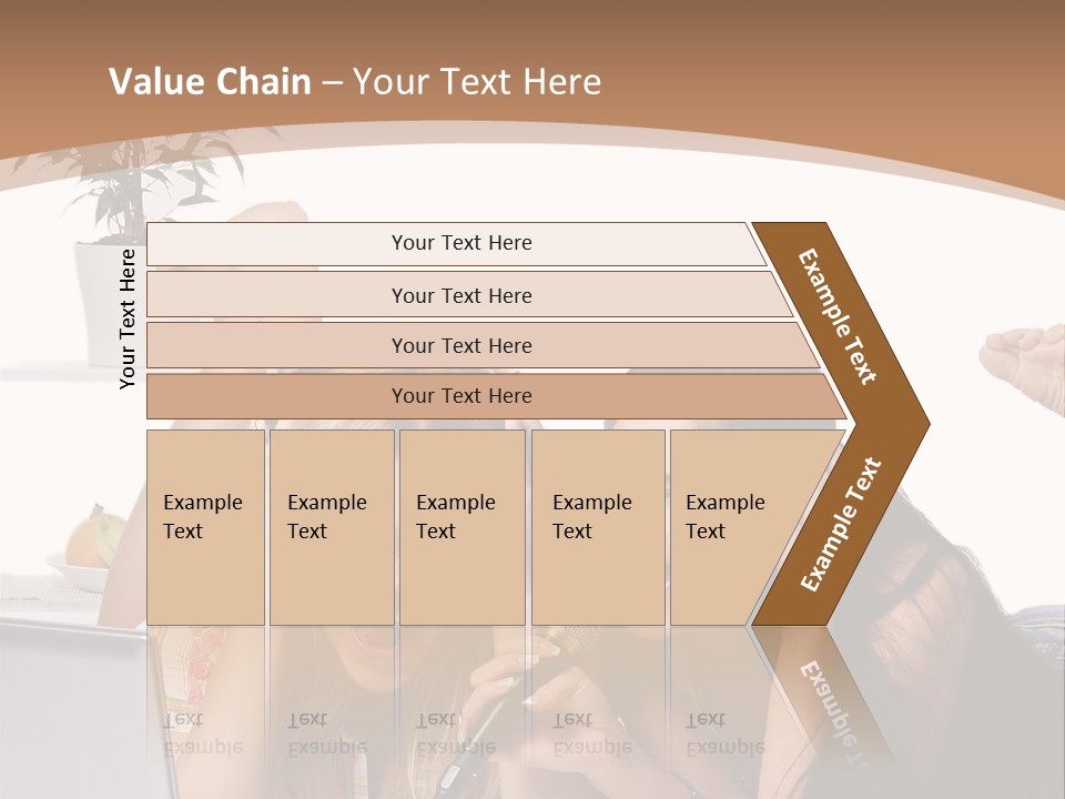 Portrait Candy Thirties PowerPoint Template