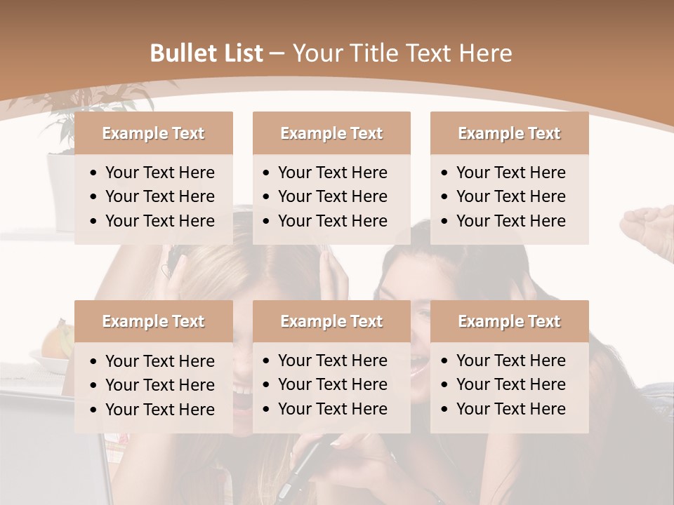 Portrait Candy Thirties PowerPoint Template