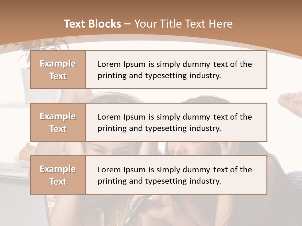 Portrait Candy Thirties PowerPoint Template