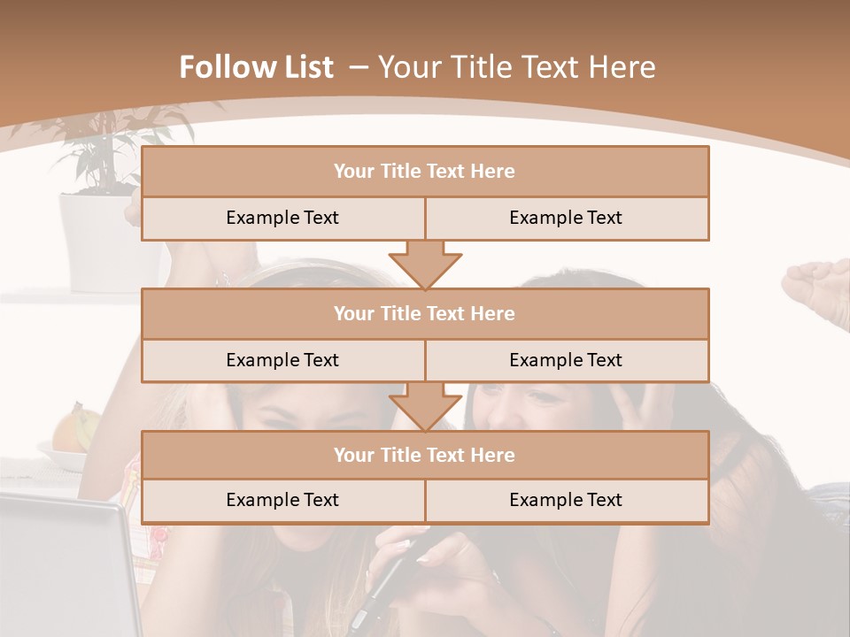 Portrait Candy Thirties PowerPoint Template