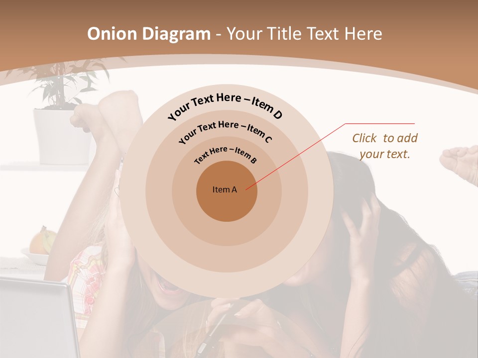 Portrait Candy Thirties PowerPoint Template