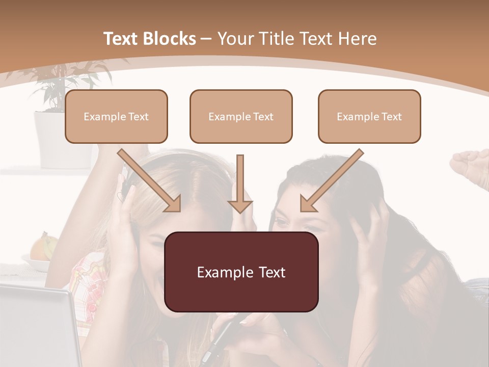 Portrait Candy Thirties PowerPoint Template