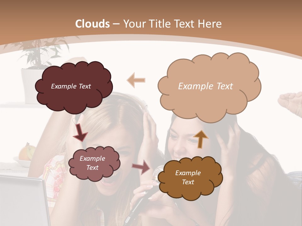 Portrait Candy Thirties PowerPoint Template