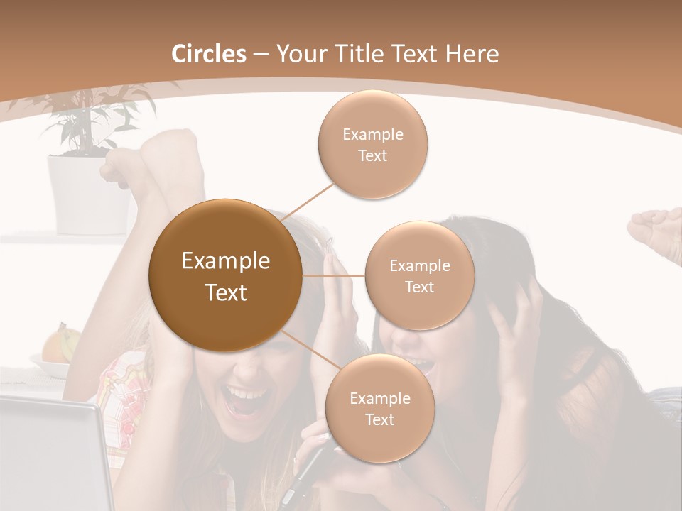 Portrait Candy Thirties PowerPoint Template