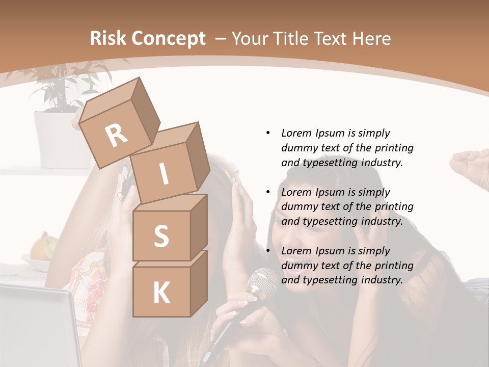 Portrait Candy Thirties PowerPoint Template