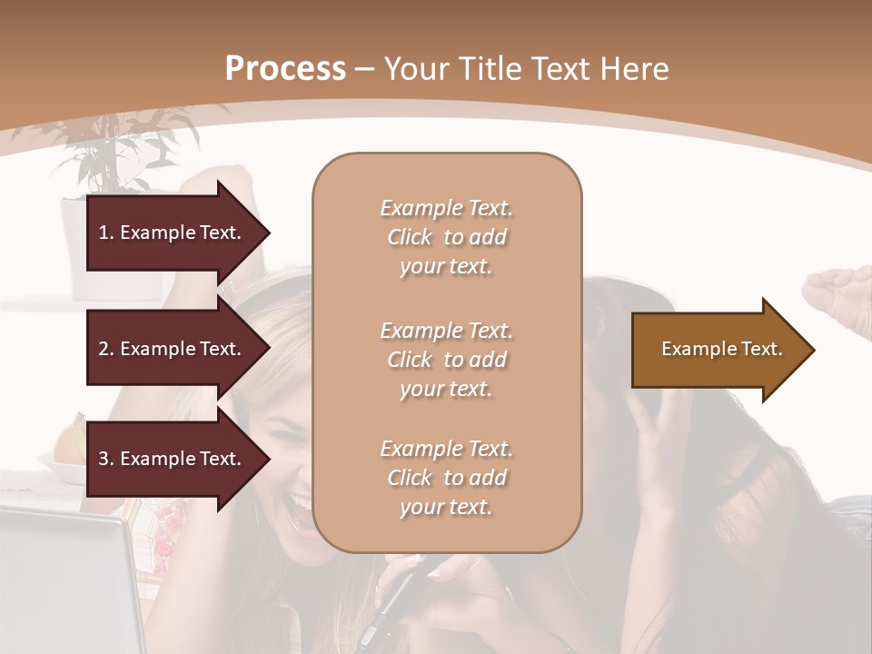 Portrait Candy Thirties PowerPoint Template