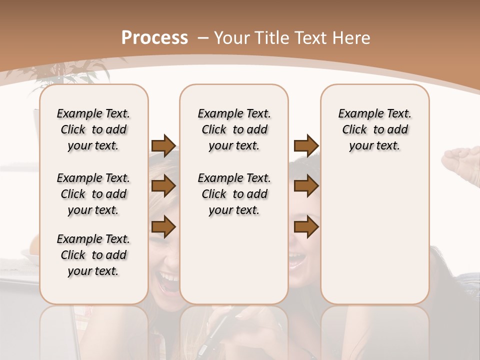 Portrait Candy Thirties PowerPoint Template