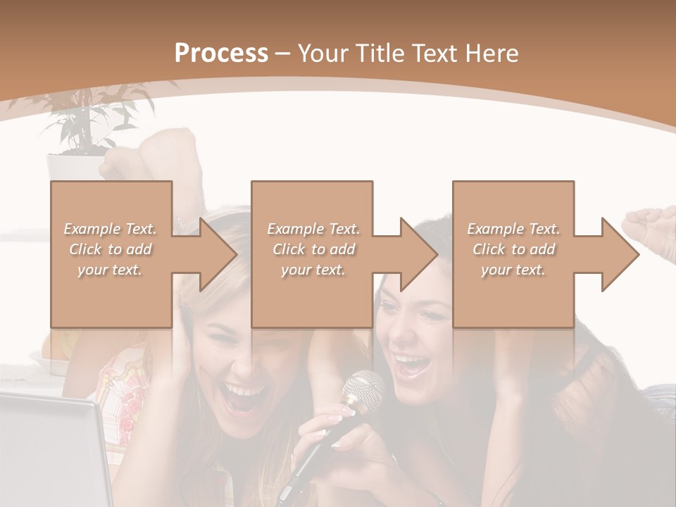 Portrait Candy Thirties PowerPoint Template