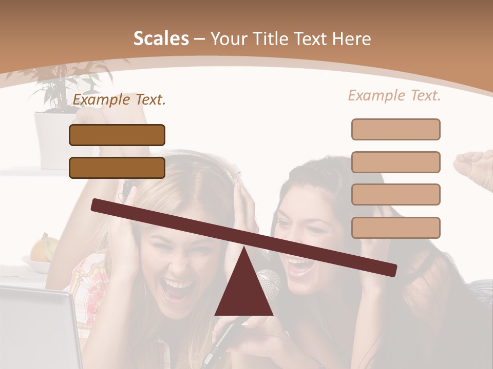 Portrait Candy Thirties PowerPoint Template