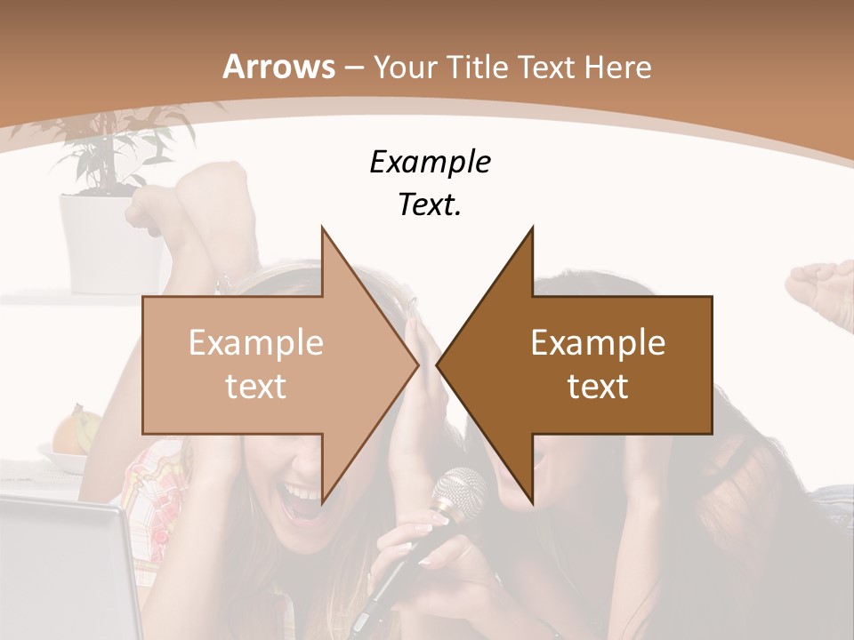 Portrait Candy Thirties PowerPoint Template