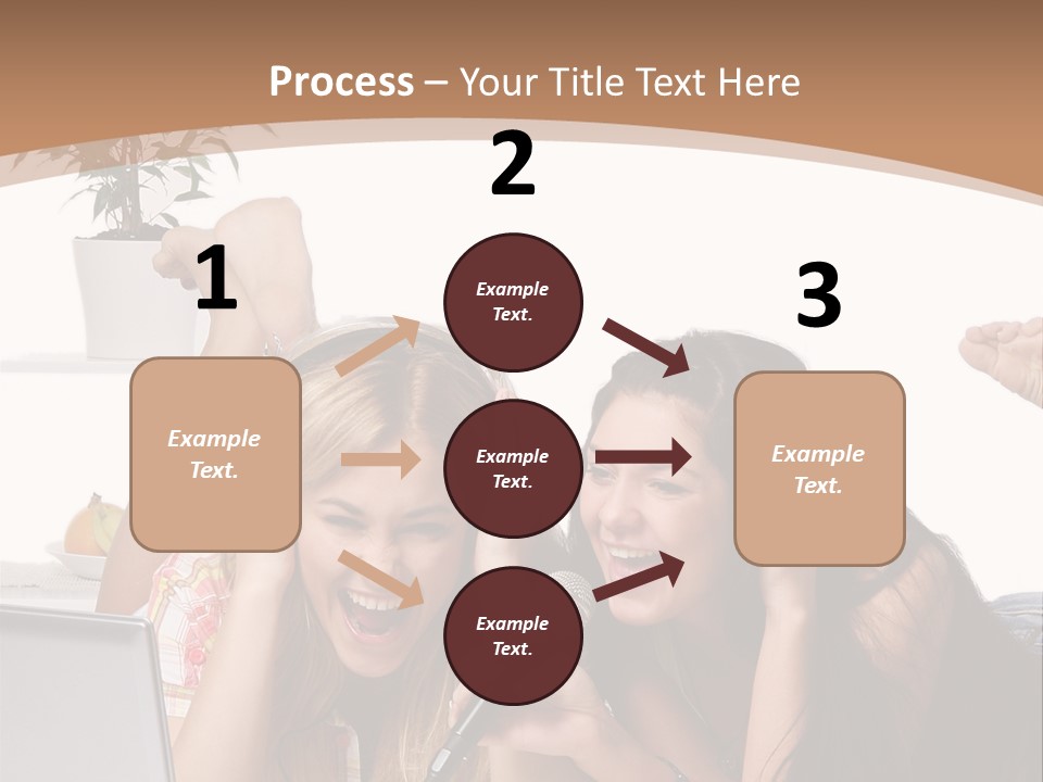 Portrait Candy Thirties PowerPoint Template
