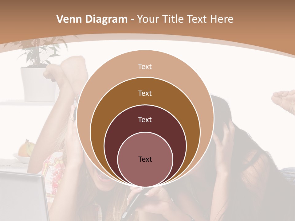 Portrait Candy Thirties PowerPoint Template