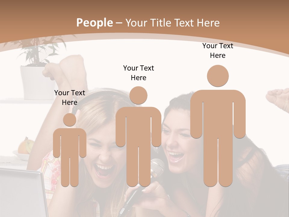 Portrait Candy Thirties PowerPoint Template