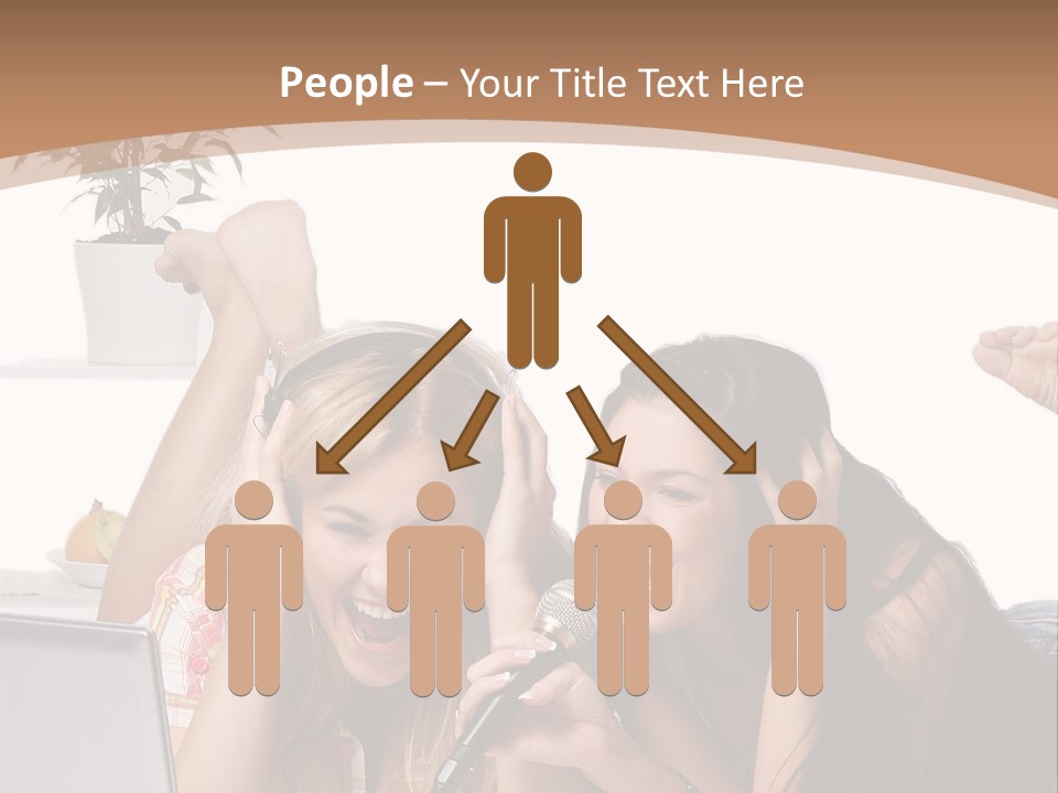 Portrait Candy Thirties PowerPoint Template