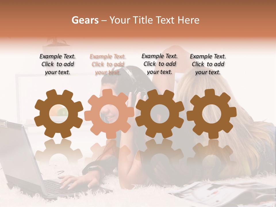 Beautiful Horizontal Relaxing PowerPoint Template