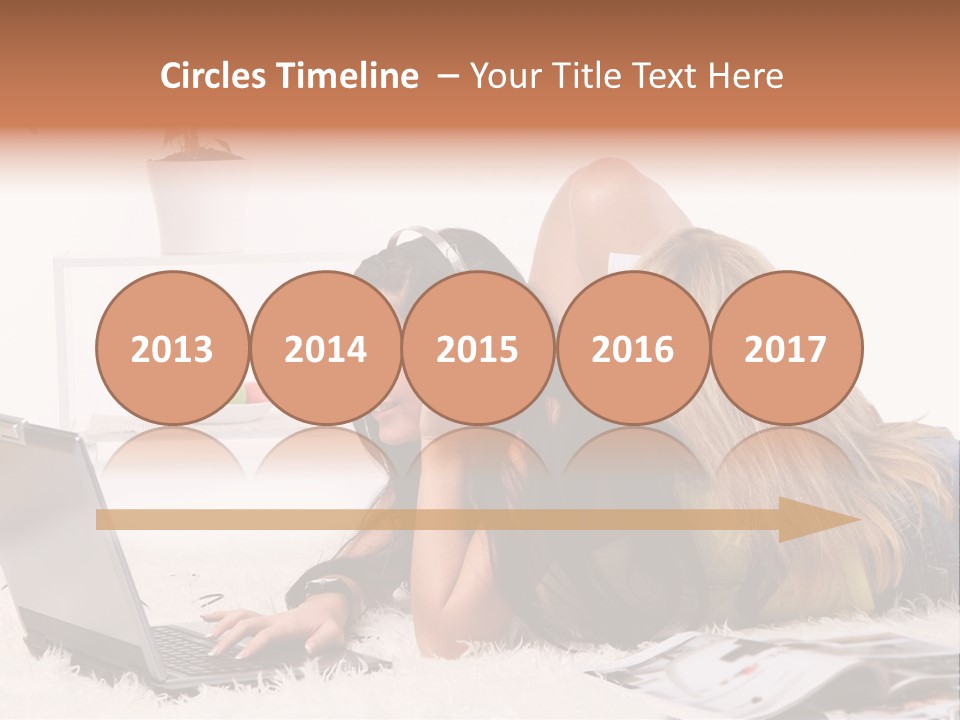 Beautiful Horizontal Relaxing PowerPoint Template