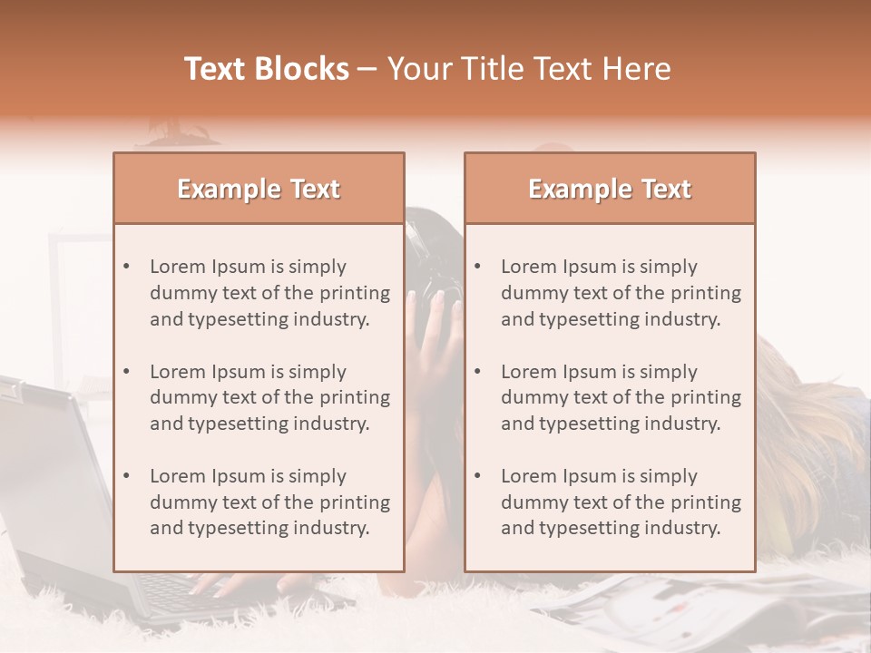 Beautiful Horizontal Relaxing PowerPoint Template