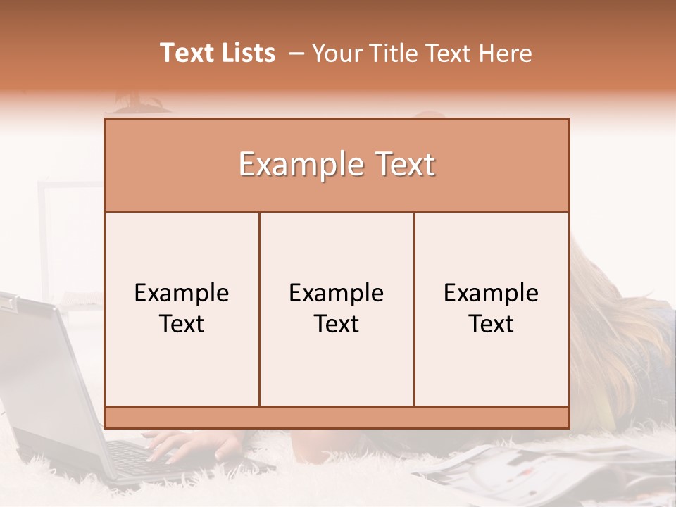 Beautiful Horizontal Relaxing PowerPoint Template