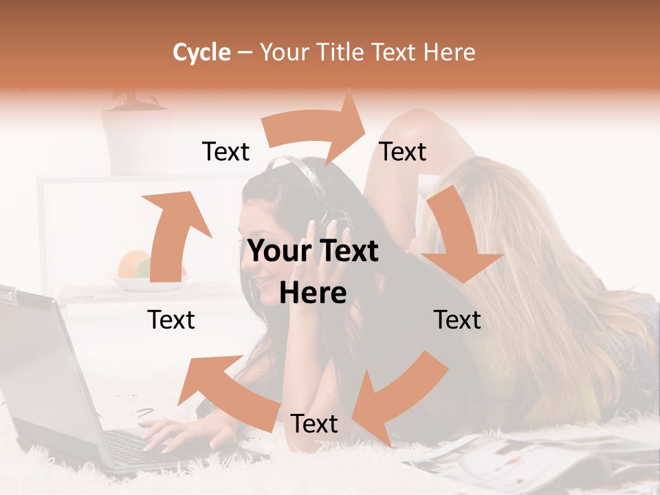 Beautiful Horizontal Relaxing PowerPoint Template