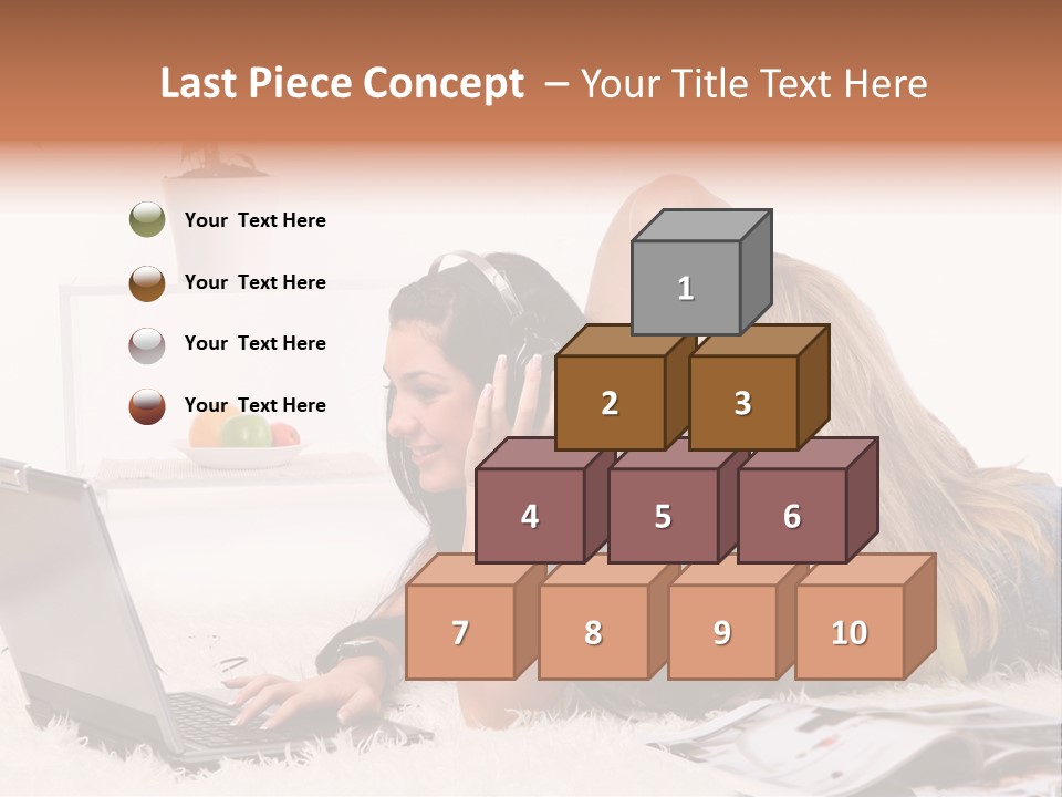 Beautiful Horizontal Relaxing PowerPoint Template