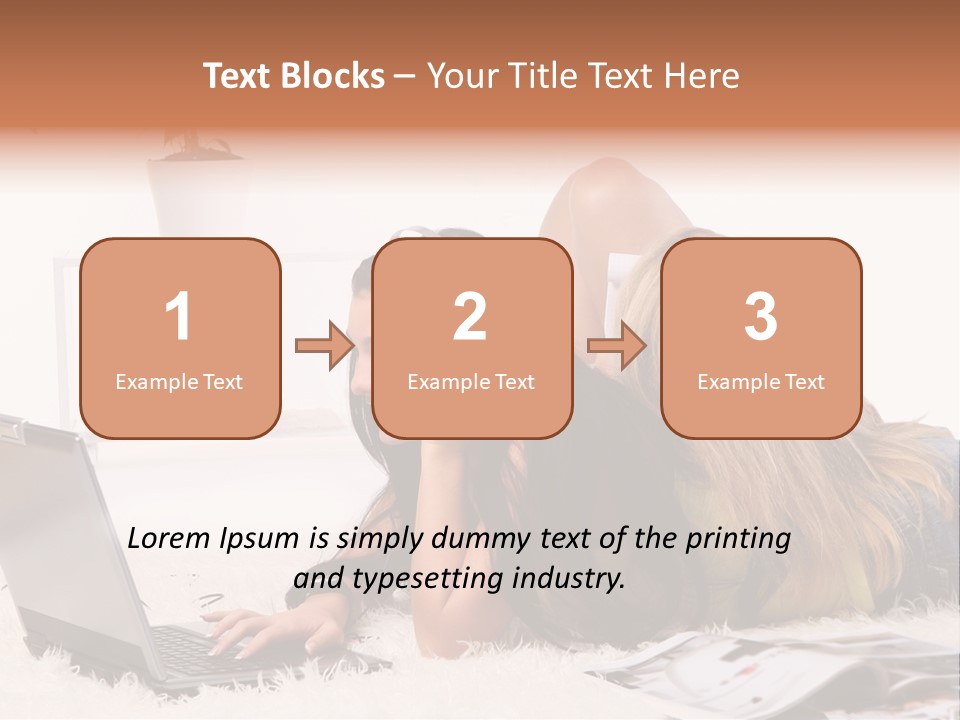 Beautiful Horizontal Relaxing PowerPoint Template