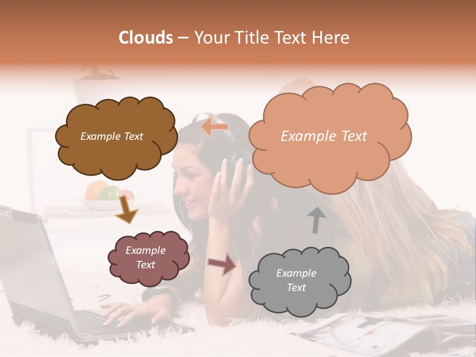 Beautiful Horizontal Relaxing PowerPoint Template