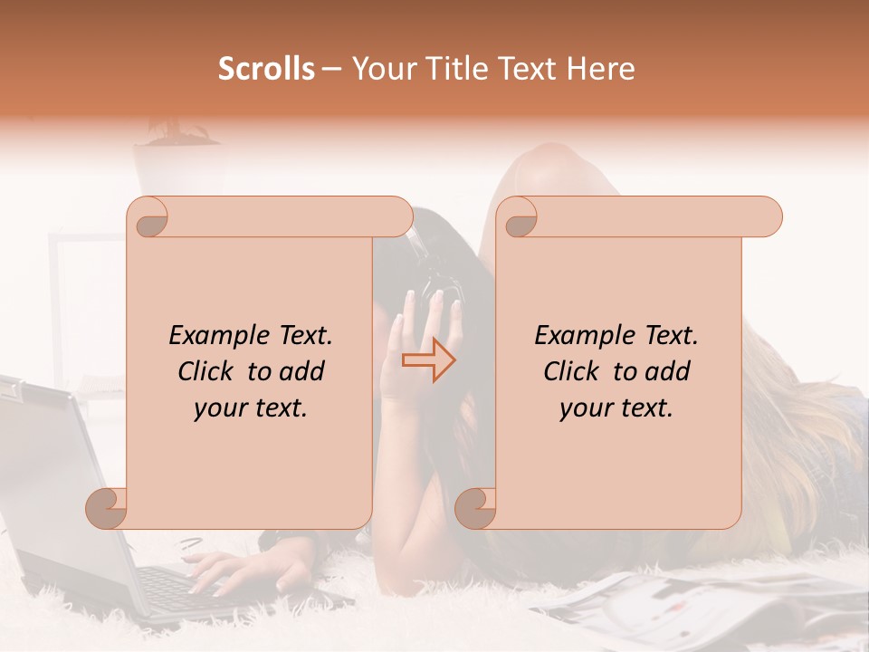 Beautiful Horizontal Relaxing PowerPoint Template