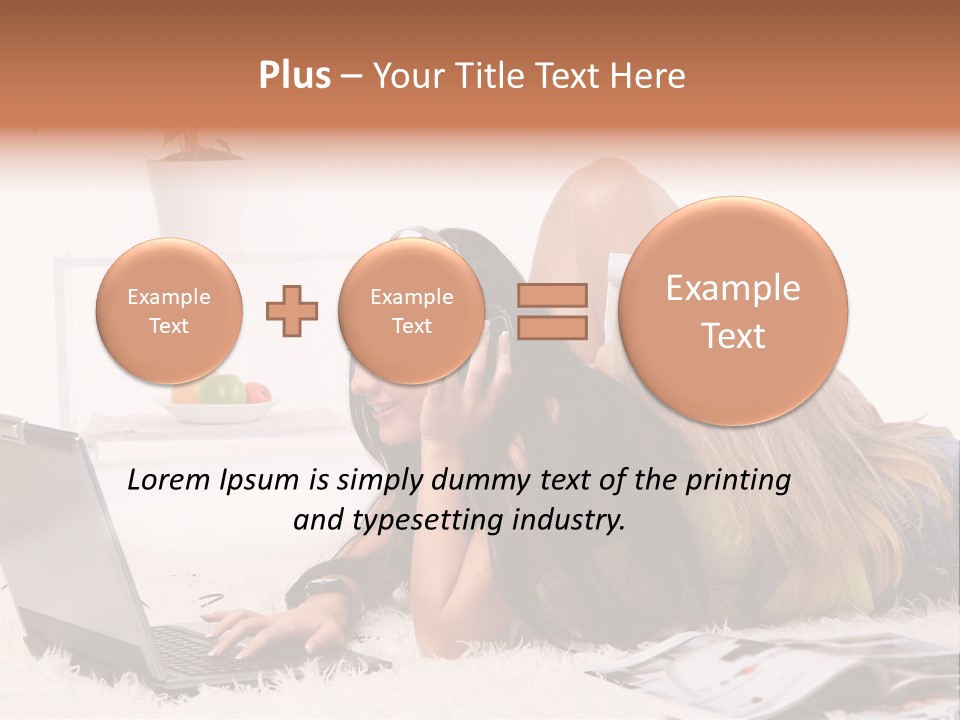 Beautiful Horizontal Relaxing PowerPoint Template