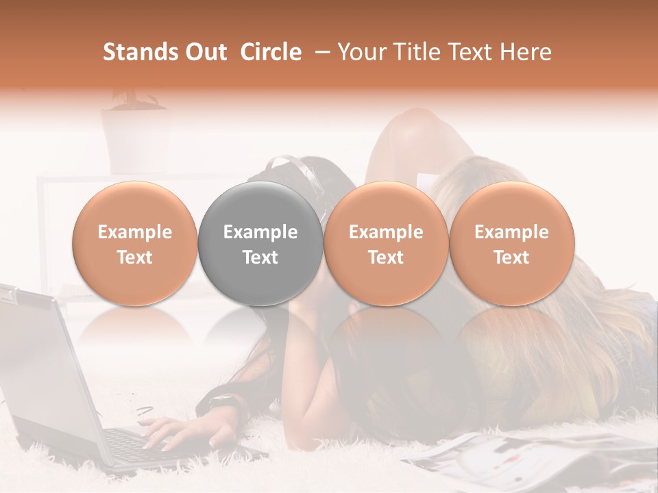 Beautiful Horizontal Relaxing PowerPoint Template