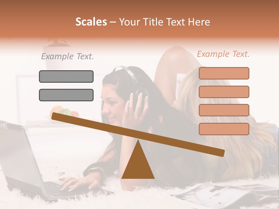 Beautiful Horizontal Relaxing PowerPoint Template