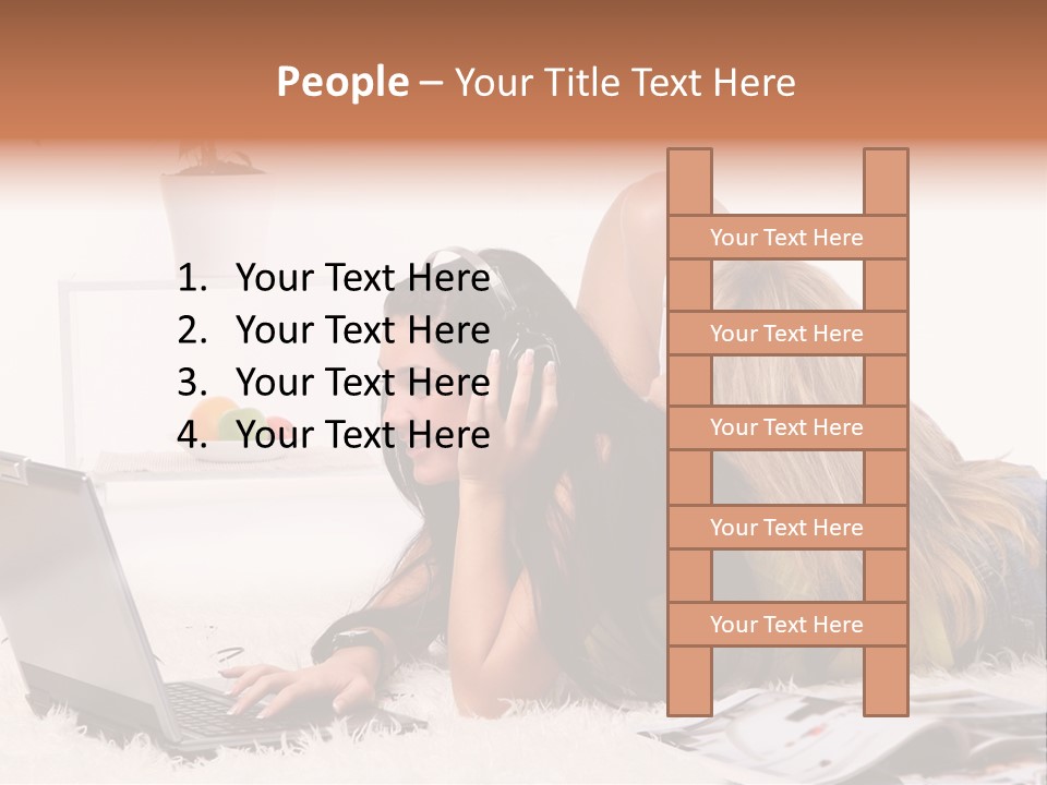 Beautiful Horizontal Relaxing PowerPoint Template