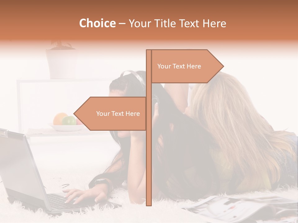 Beautiful Horizontal Relaxing PowerPoint Template