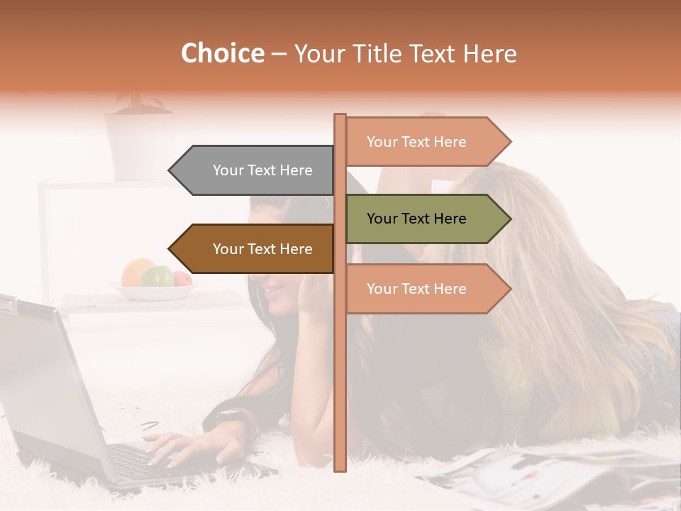 Beautiful Horizontal Relaxing PowerPoint Template