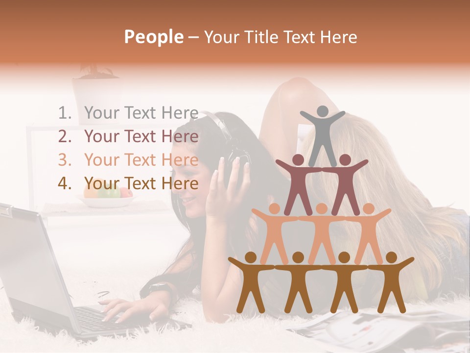 Beautiful Horizontal Relaxing PowerPoint Template