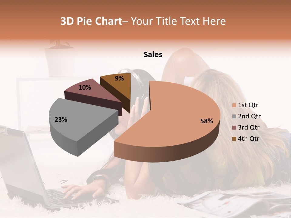 Beautiful Horizontal Relaxing PowerPoint Template