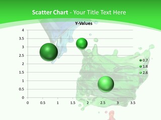 Isolated Bottle Green PowerPoint Template