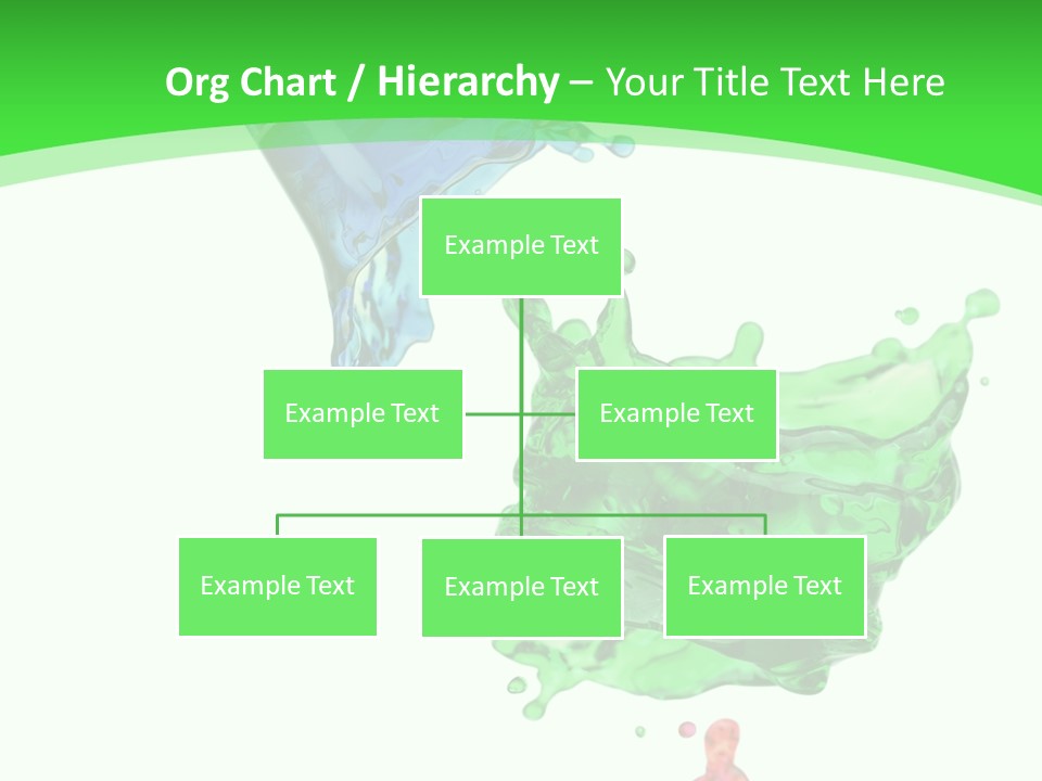 Isolated Bottle Green PowerPoint Template