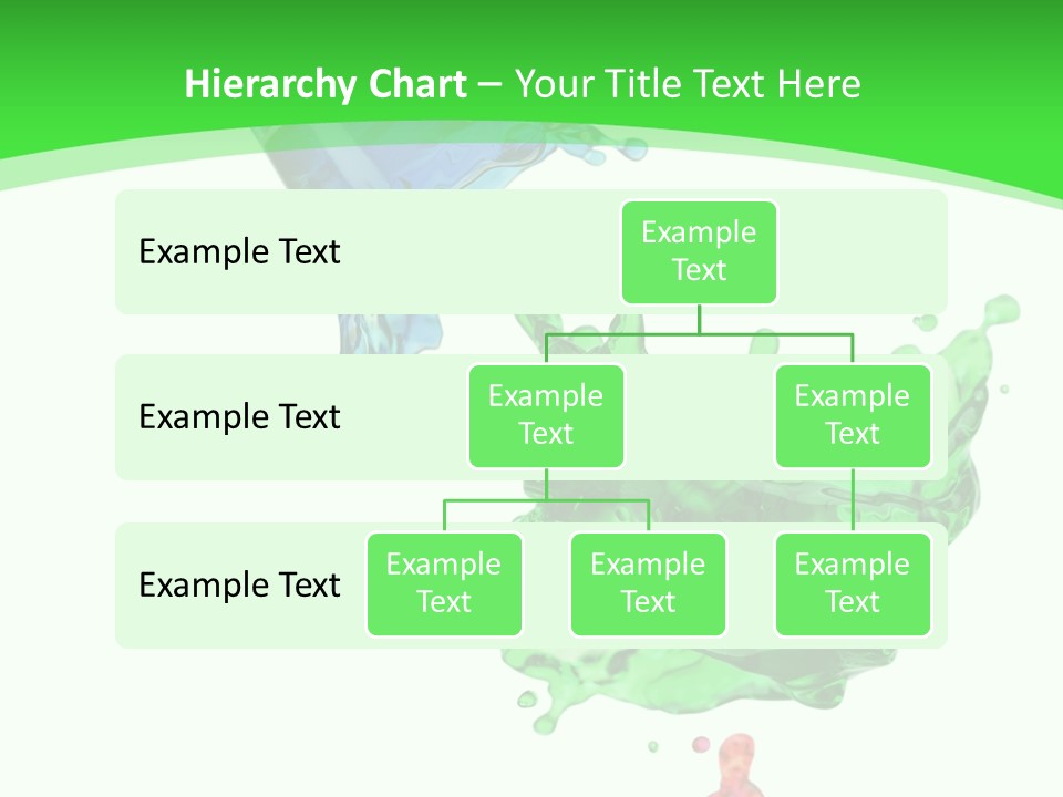 Isolated Bottle Green PowerPoint Template